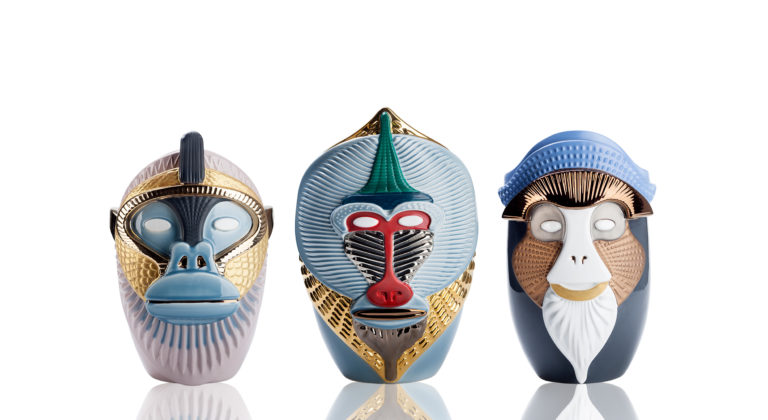 Primates Elena Salmistraro Bosa vases